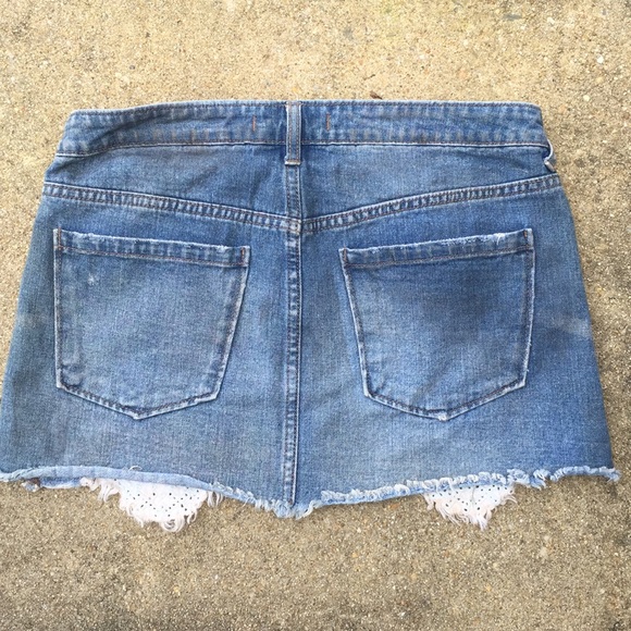 Free People Jean Skirt, Free People, Jean Skirt - Picture 6 of 7